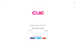 Desktop Screenshot of cueboutique.com